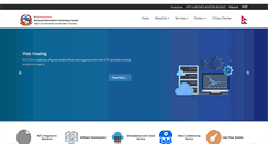 Desktop Screenshot of nitc.gov.np